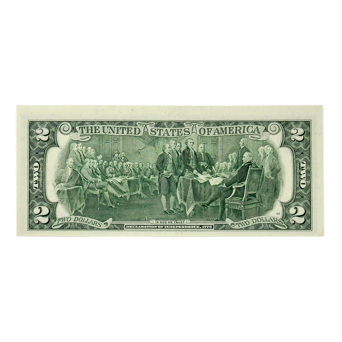 USA 1976 $2 Note, FR #1935J, Neff-Simon, Kansas City, CIRC