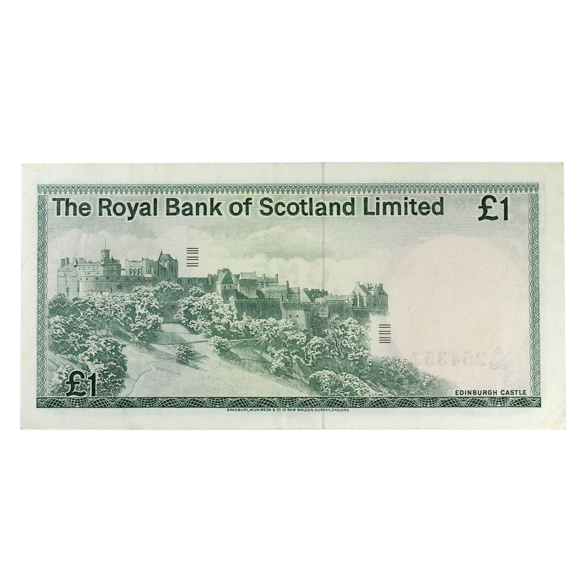 Scotland 1975 1 Pound Note, SC815, EF