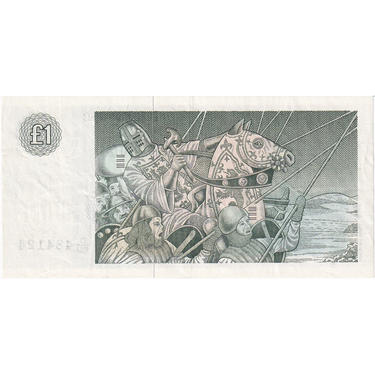 Scotland 1982 Clydesdale Bank 1 Pound Note, VF-EF