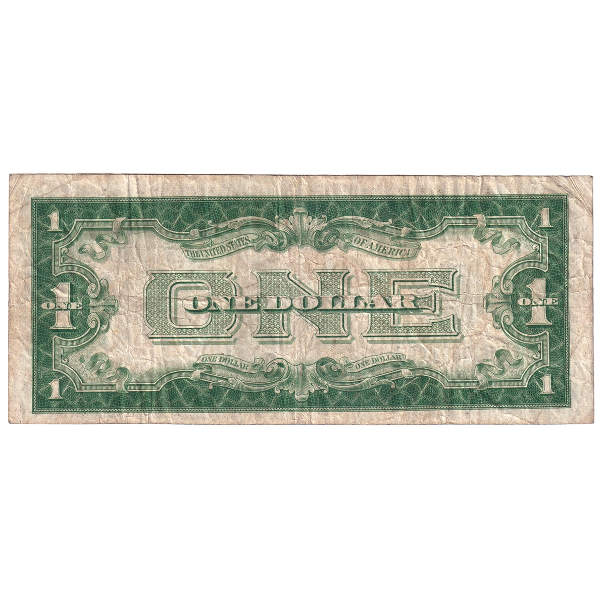 USA 1928A $1 Note, Silver Certificate, FR #1601, Woods-Mellon, VF