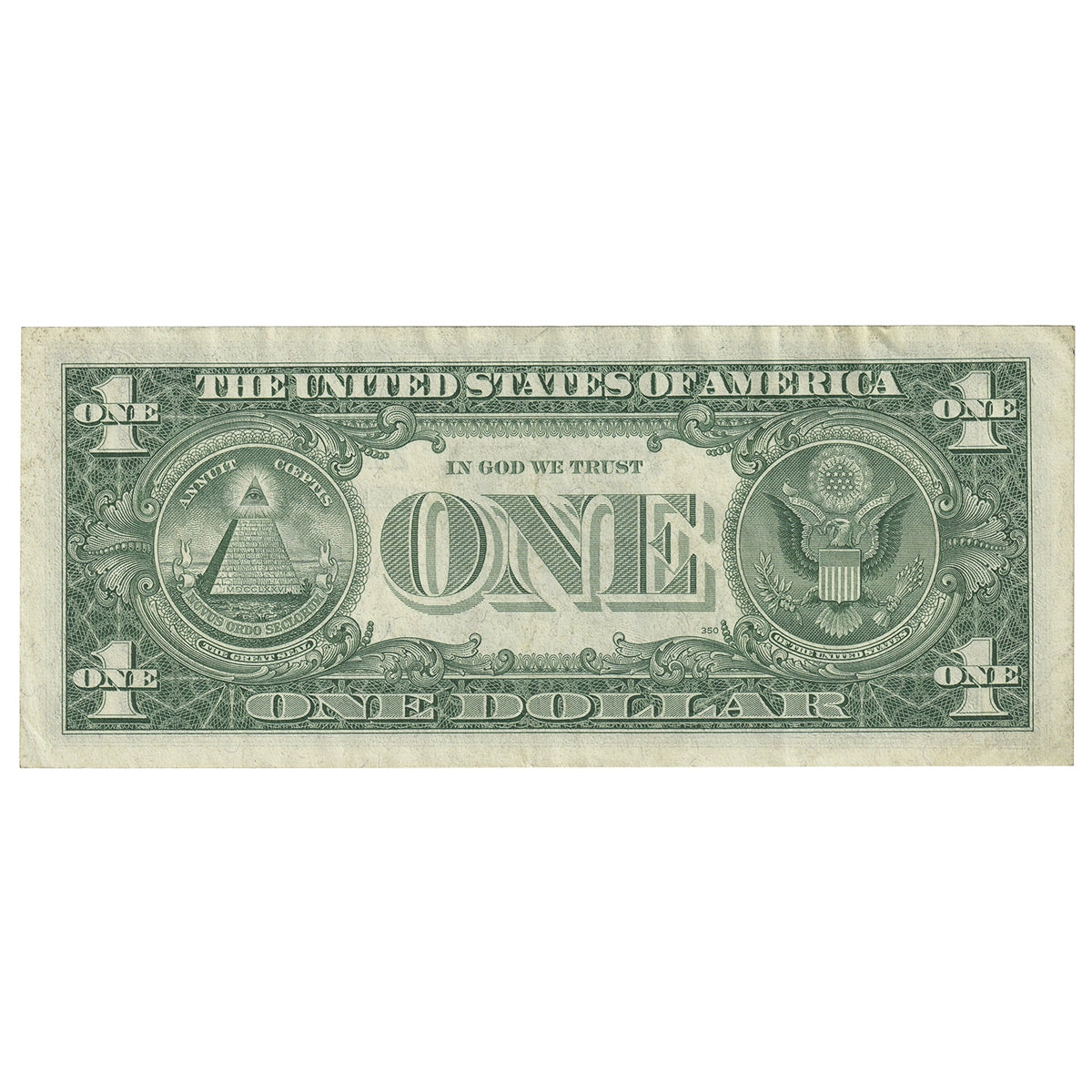 USA 1957 $1 Note, FR #1619, Priest-Anderson, Silver Certificate, EF-AU