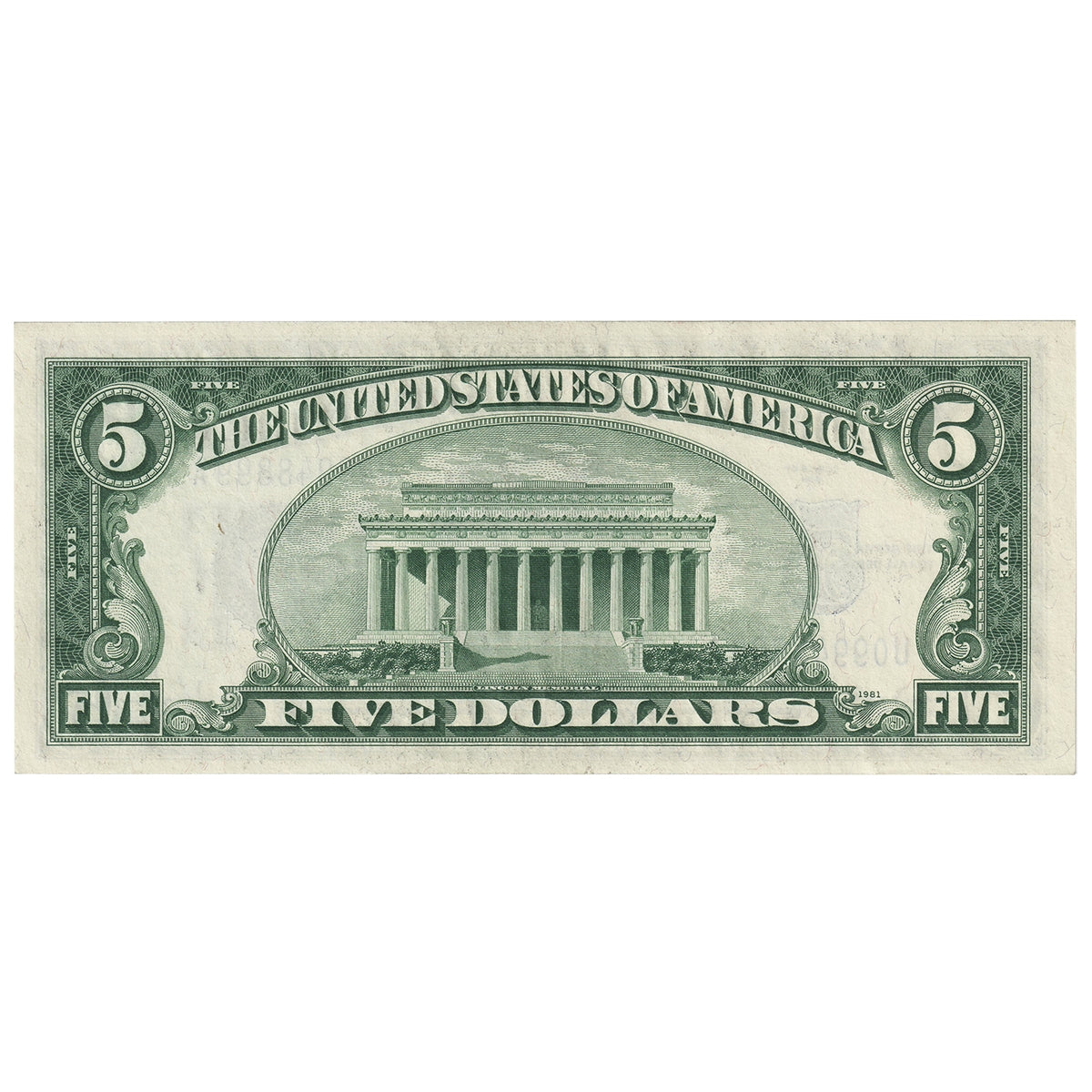 USA 1934D $5 Note, FR #1654, Clark-Snyder, Silver Certificate, AU