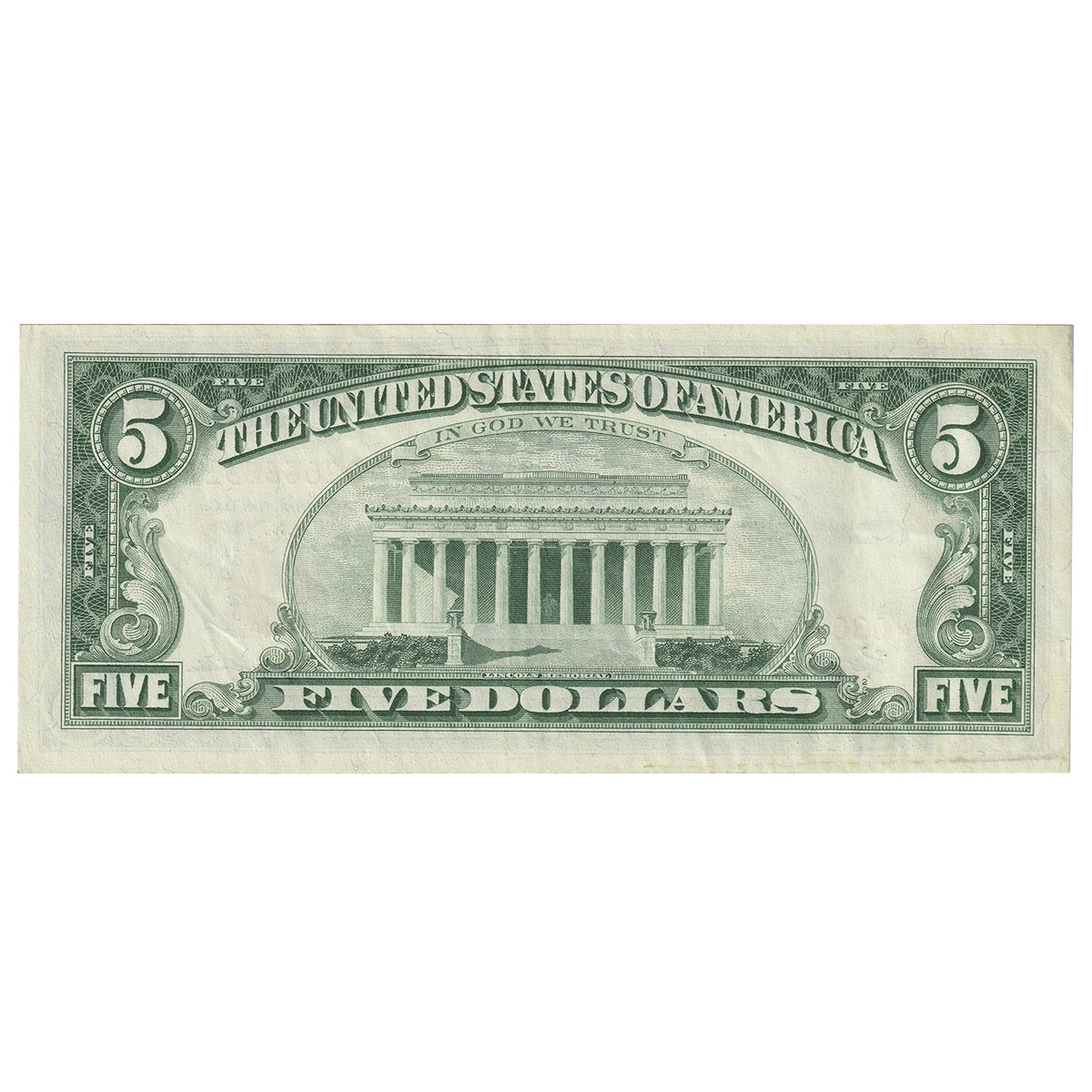 USA 1963 $5 Note, FR #1536*, Granahan-Dillon, United States Note, Star Note, VF-EF