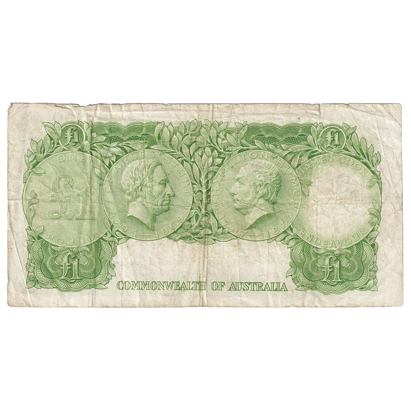 Australia 1 Pound Note, Pick #30a, F