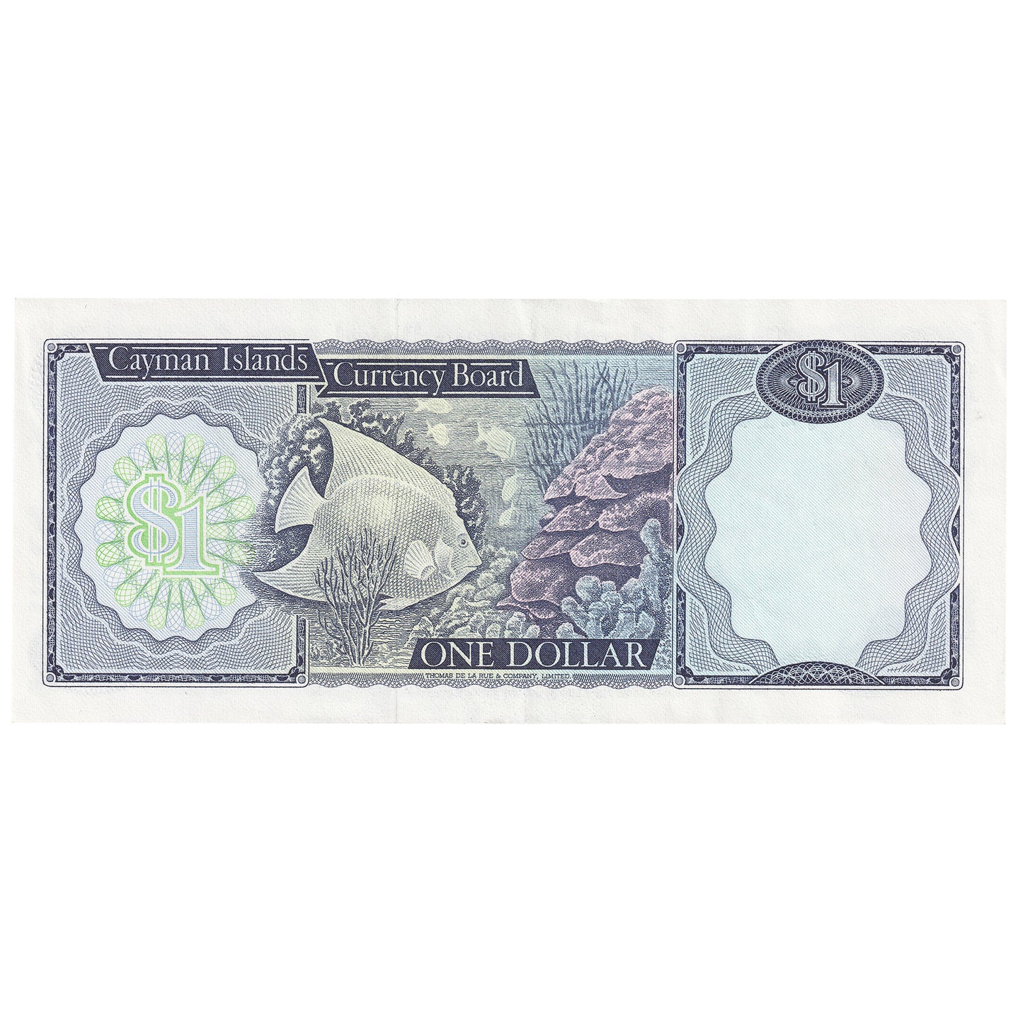 Cayman Islands L.1971 (1972) 1 Dollar Note, Pick #1c, A/3, AU