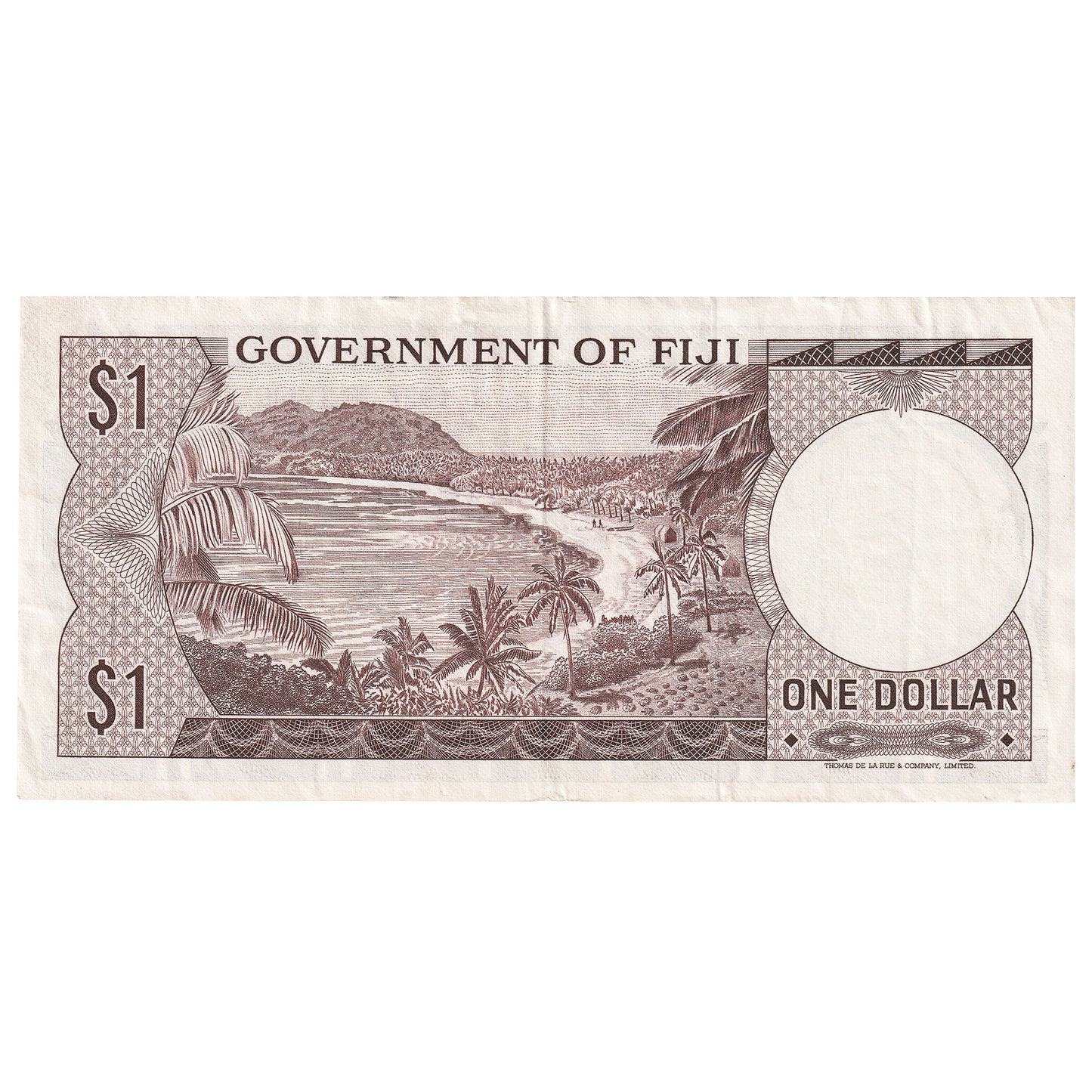 Fiji 1 Dollar Note, Pick #76a, UNC