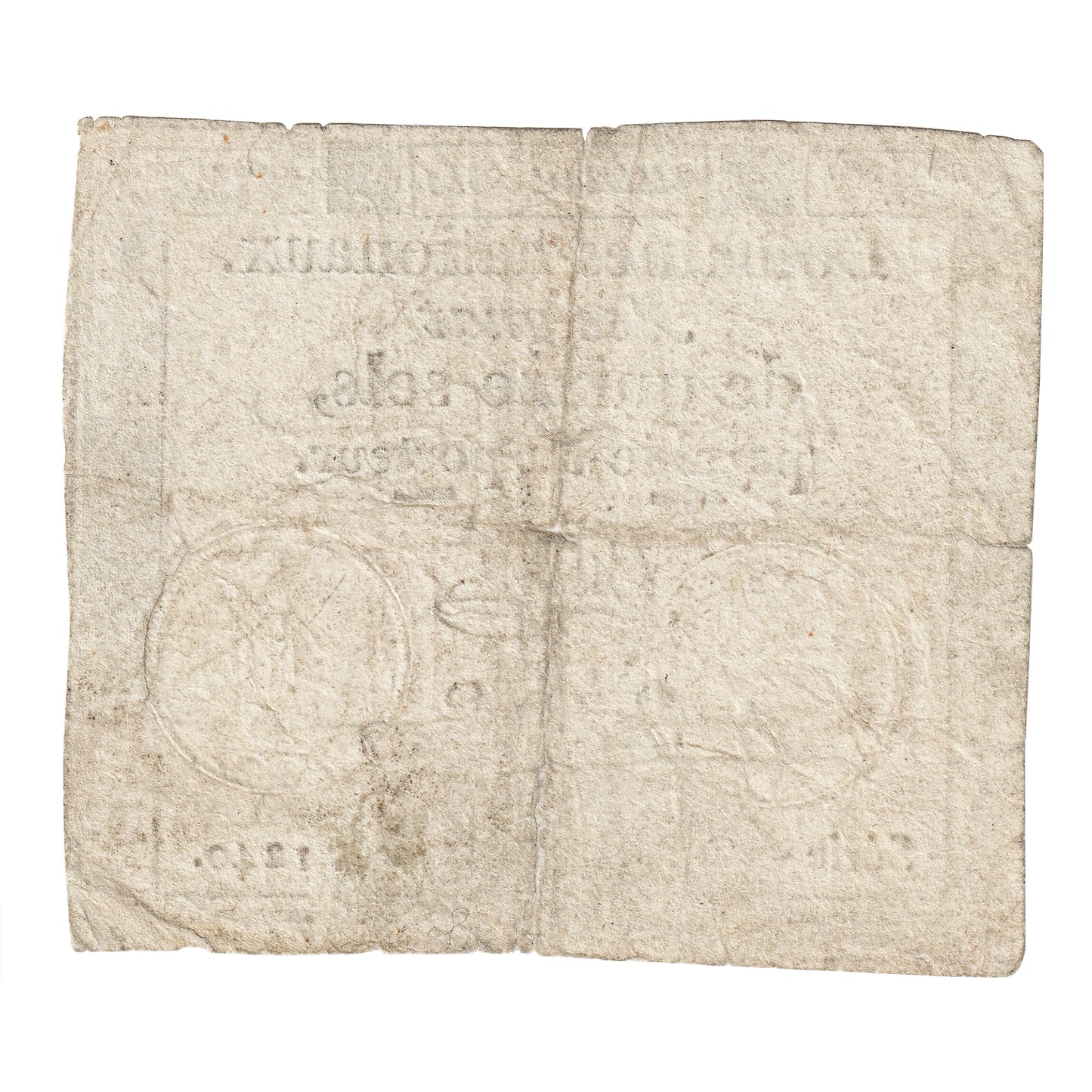 France 1793 15 Sols Note, Pick #69, F