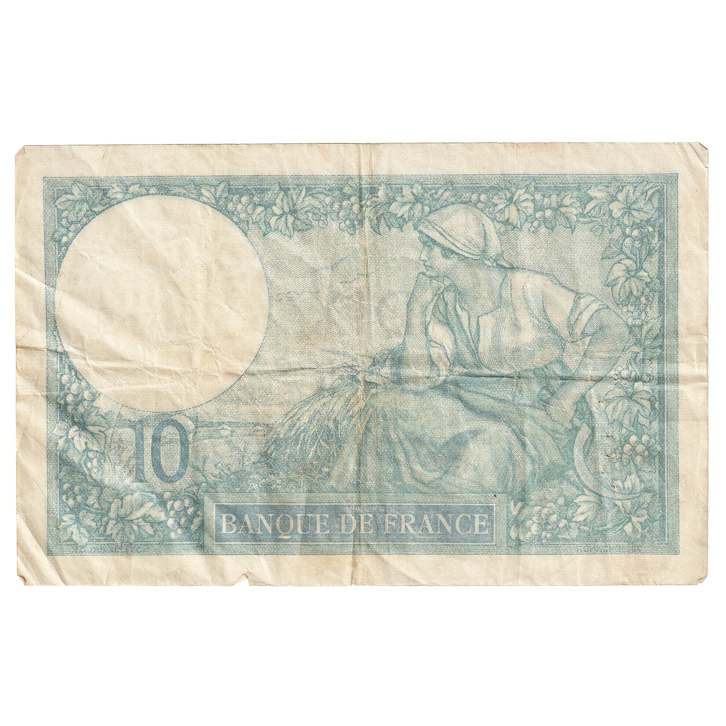 France 1932 10 Francs Note, Pick #73d, VF