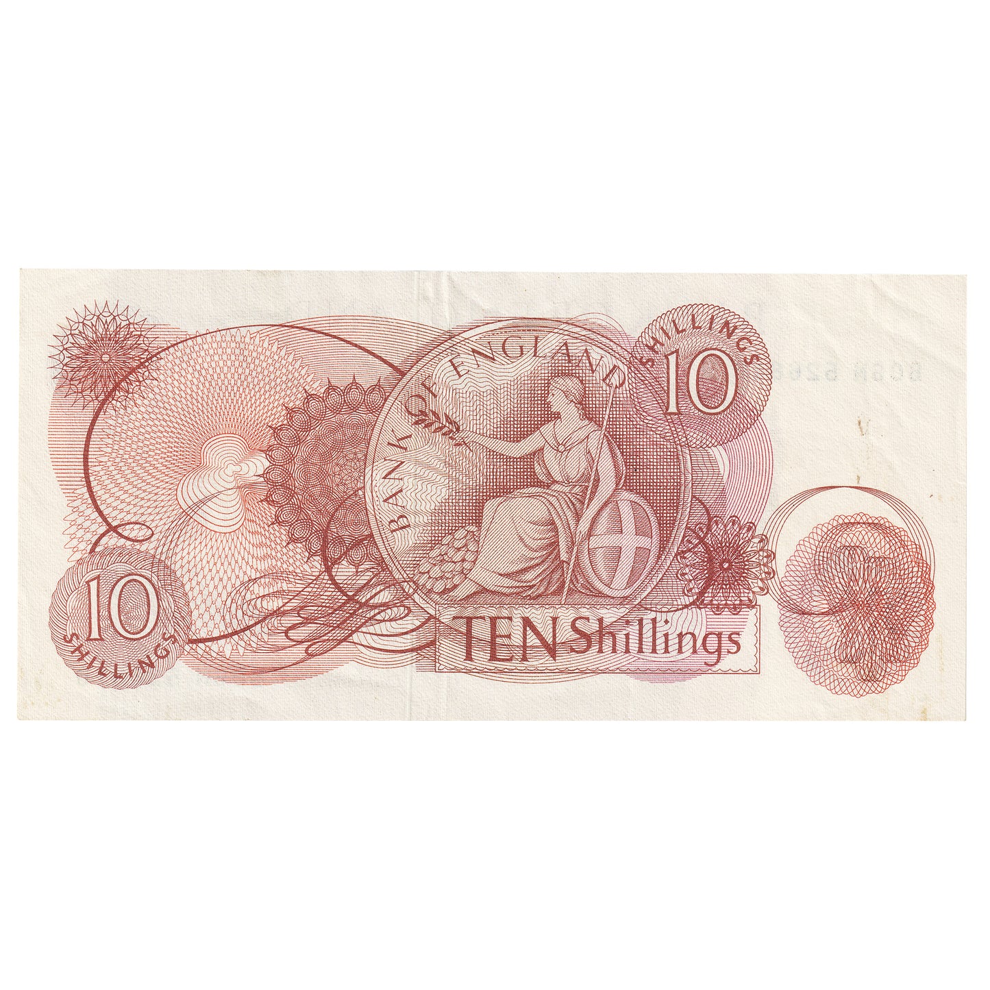 Great Britain 1967 10 Shilling Note, BE39c, EF