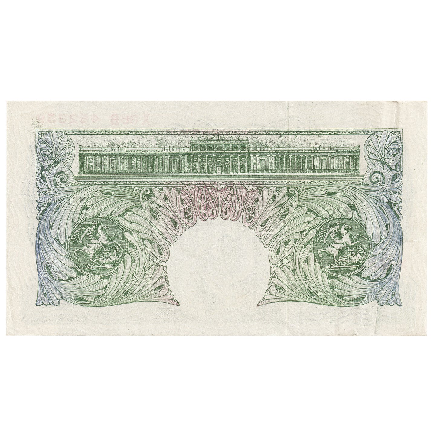 Great Britain 1950 1 Pound Note, BE54c, AU