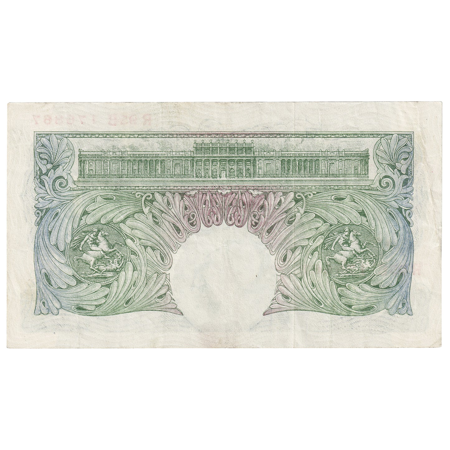 Great Britain 1950 1 Pound Note, BE54c, VF-EF