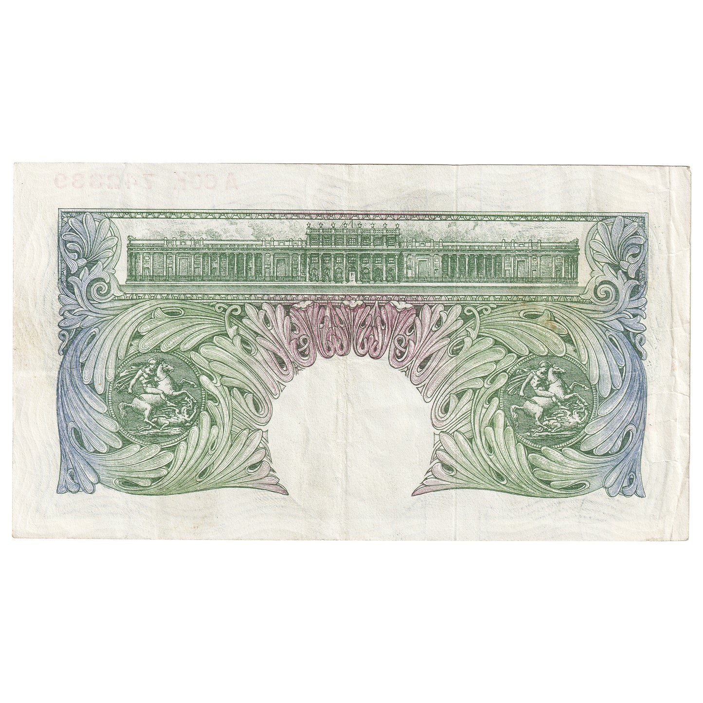 Great Britain 1955 1 Pound Note, BE56e, VF-EF