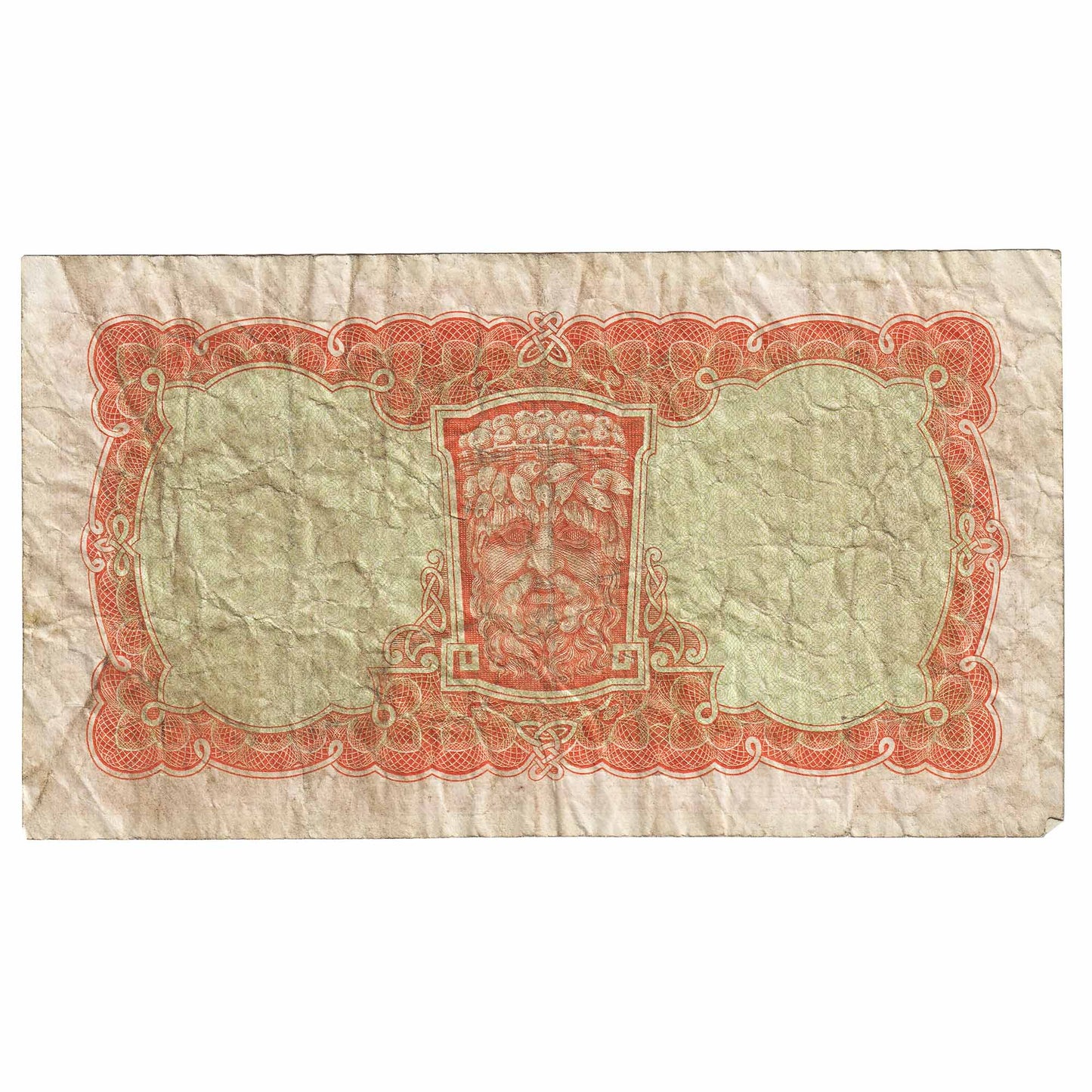 Ireland 1957 10 Shilling Note, Pick #56d, VG