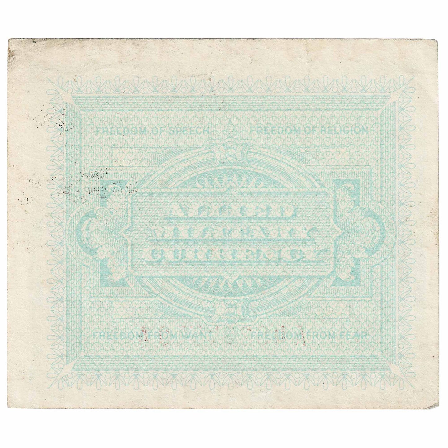 Italy 1943 5 Lire Note, Pick #M12a, With F, AU