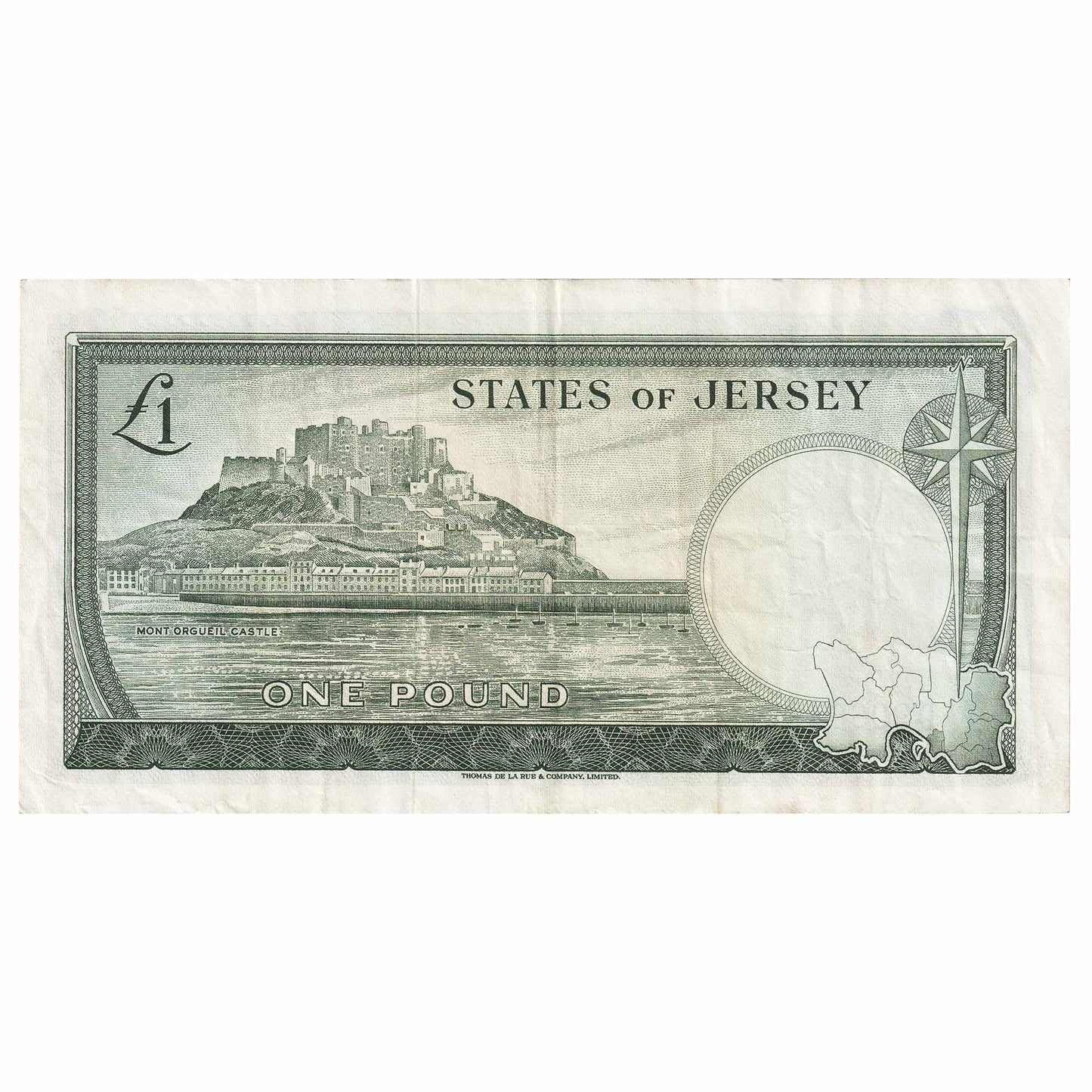 Jersey 1 Pound Note, Pick #8a, VF