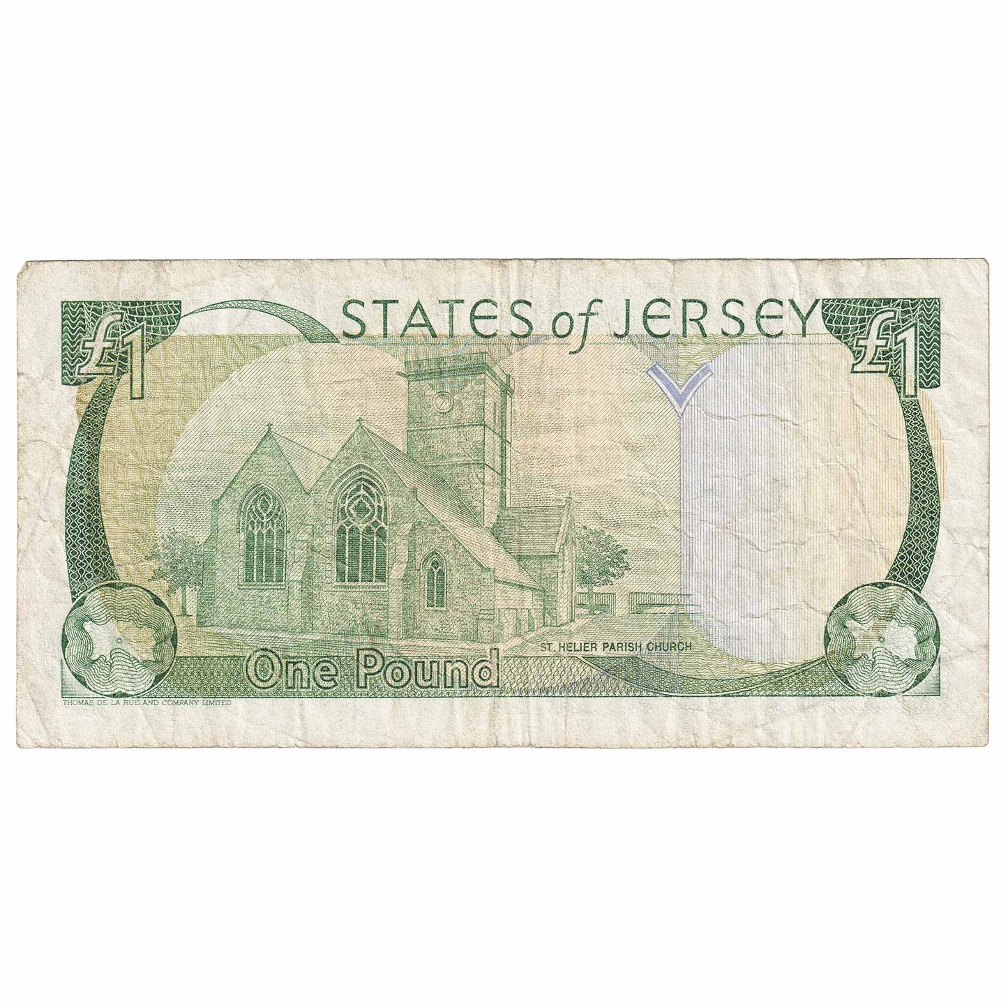 Jersey 1 Pound Note, JE13, Circ
