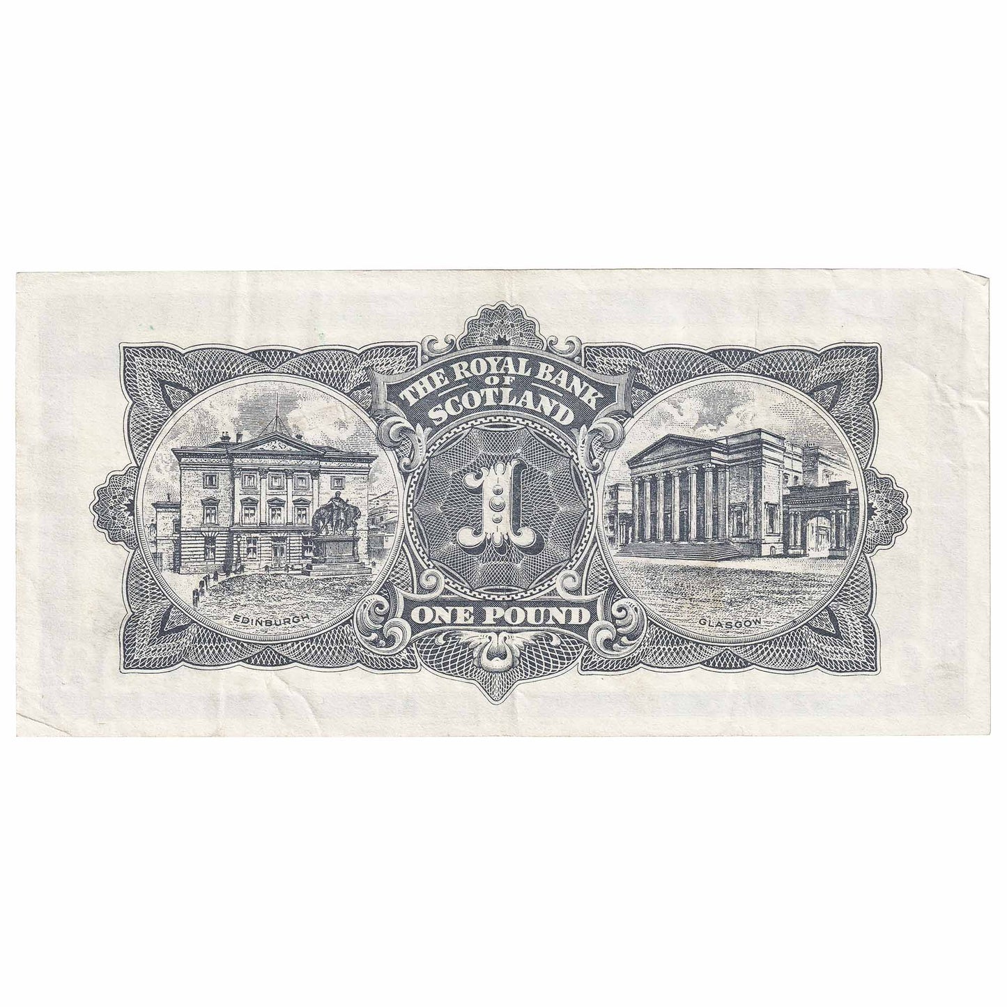 Scotland 1967 Royal Bank of Scotland 1 Pound Note, SC804b, VF-EF