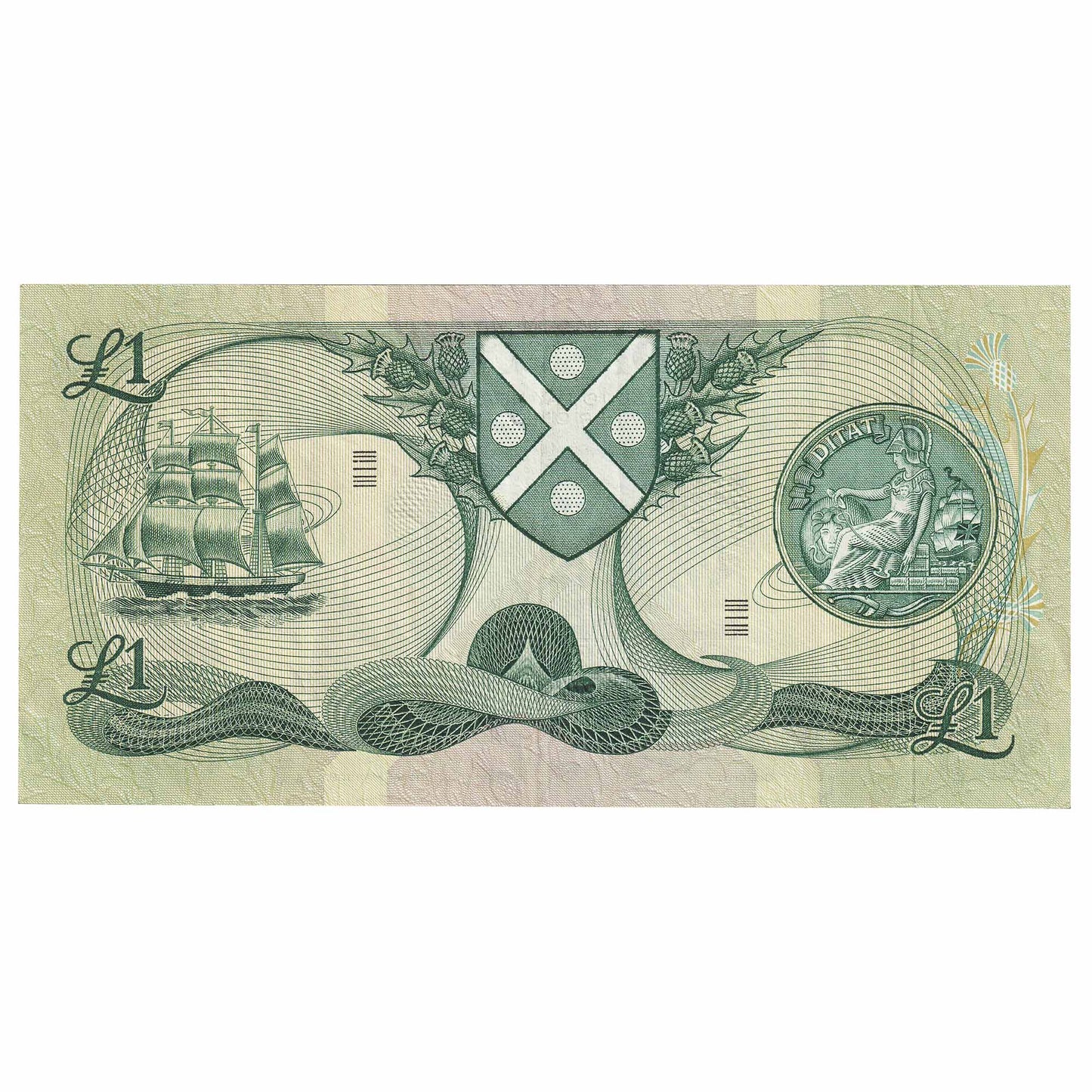 Scotland 1970 Bank of Scotland 1 Pound Note, SC109a, VF-EF