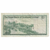 Scotland 1975 Royal Bank of Scotland 1 Pound Note, SC815, VF