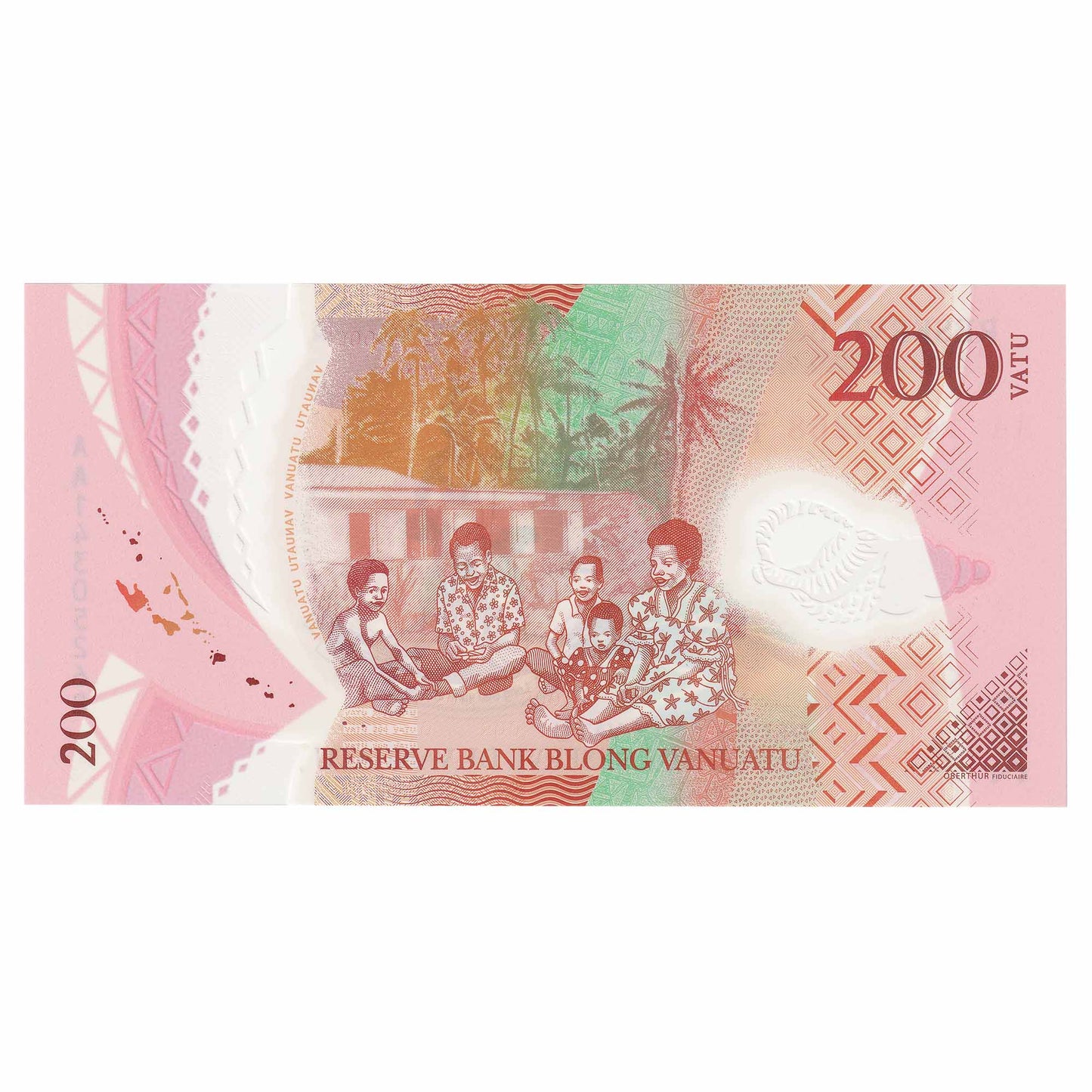Vanuatu 2014 200 Vanu, Pick #12, UNC