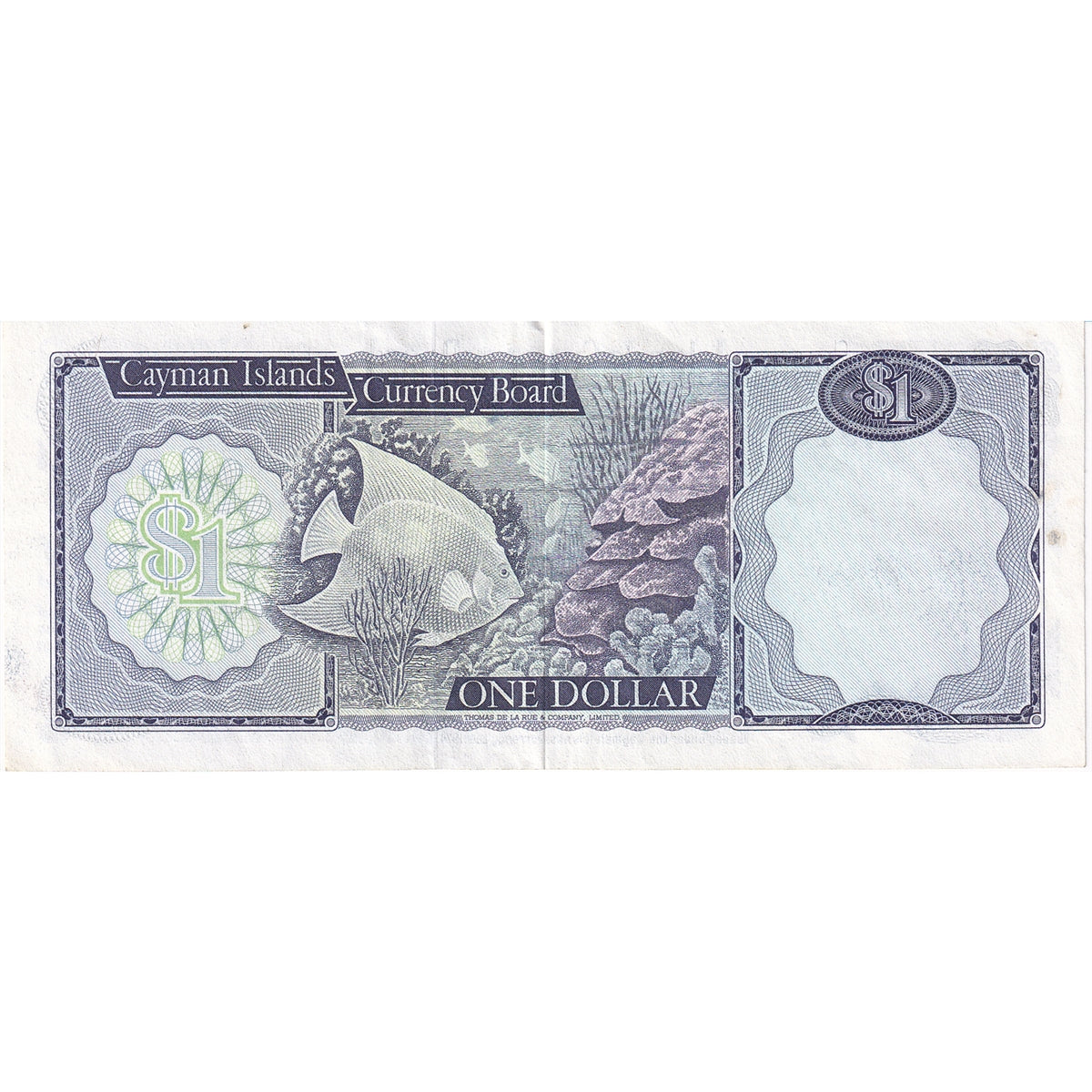 Cayman Islands Note 1974 1 Dollar, A/6 EF-AU