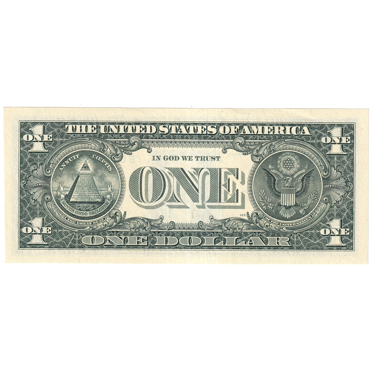 USA 2003A Federal Reserve $1 Note, Star KL#4667*, UNC