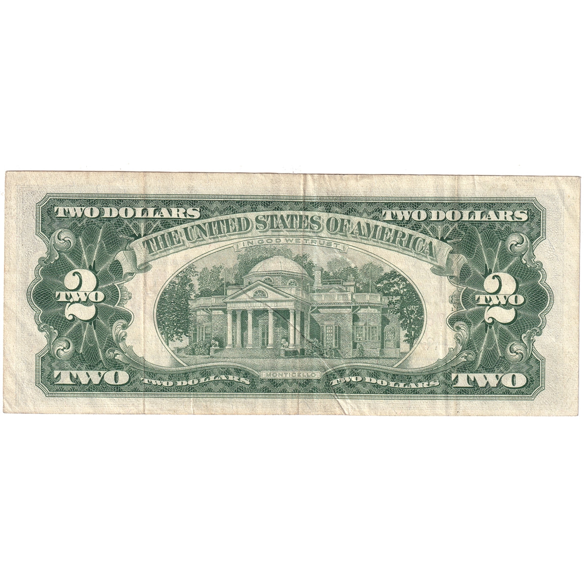 USA 1963A $2 Note, FR #1514, Granahan-Fowler, VF