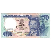 Portugal 1978 100 Escudos Note, Pick #169b, AU