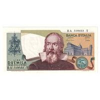 Italy 1983 2,000 Lire Note, Pick #103c, UNC