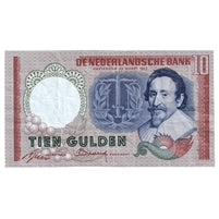 Netherlands 1953 10 Gulden Note, Pick #85, VF-EF