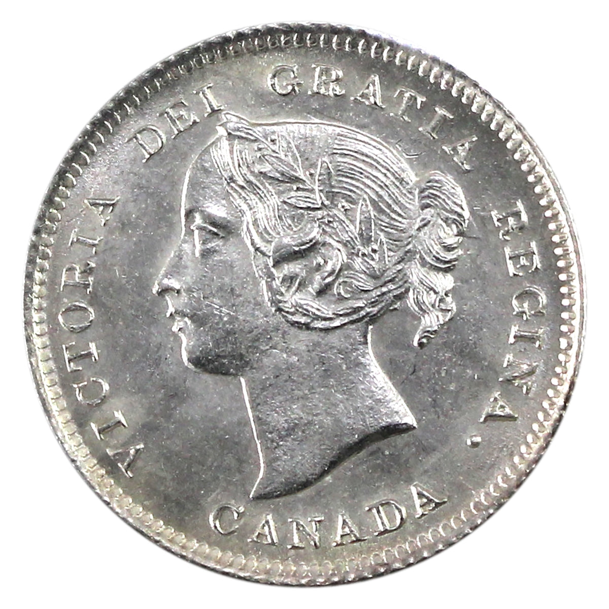 1901 Canada 5-cents Brilliant Uncirculated (MS63) $