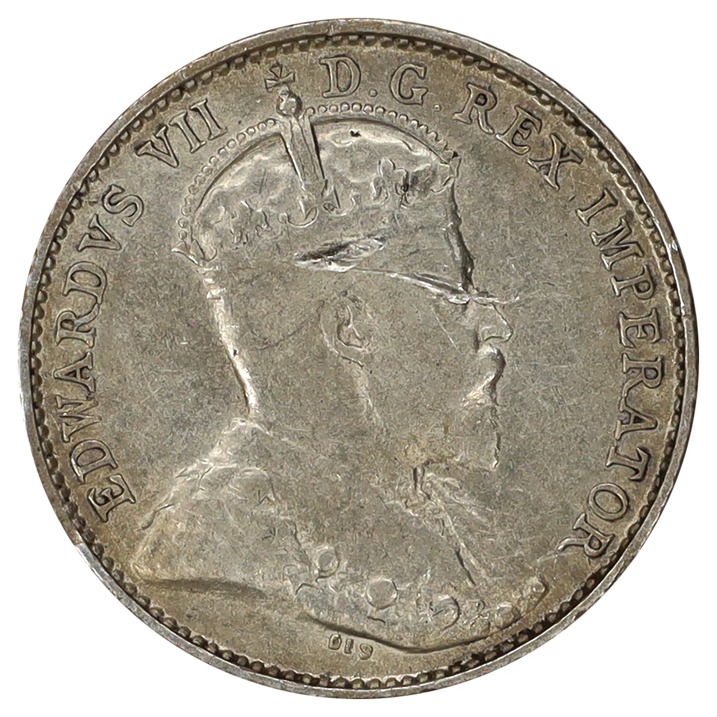 1903 Canada 5-cents Very Fine (VF20) Scratched, cleaned, or impaired