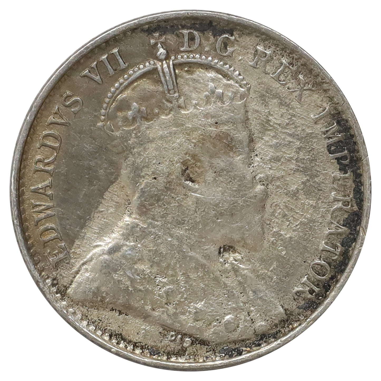1903H Small H Canada 5-cents Very Fine (VF20) Scratched, cleaned, or impaired