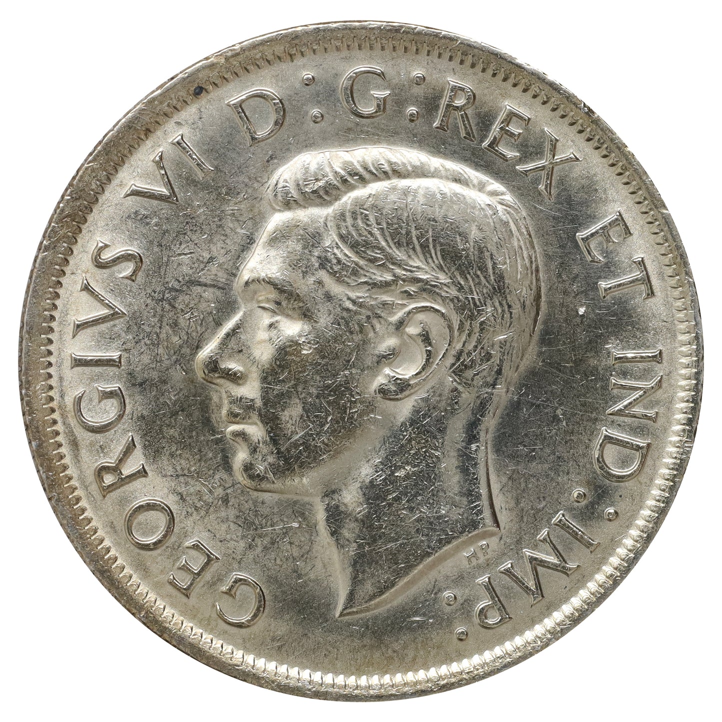 1937 Canada Dollar AU-UNC (AU55) Cleaned, Scratched, or Impaired