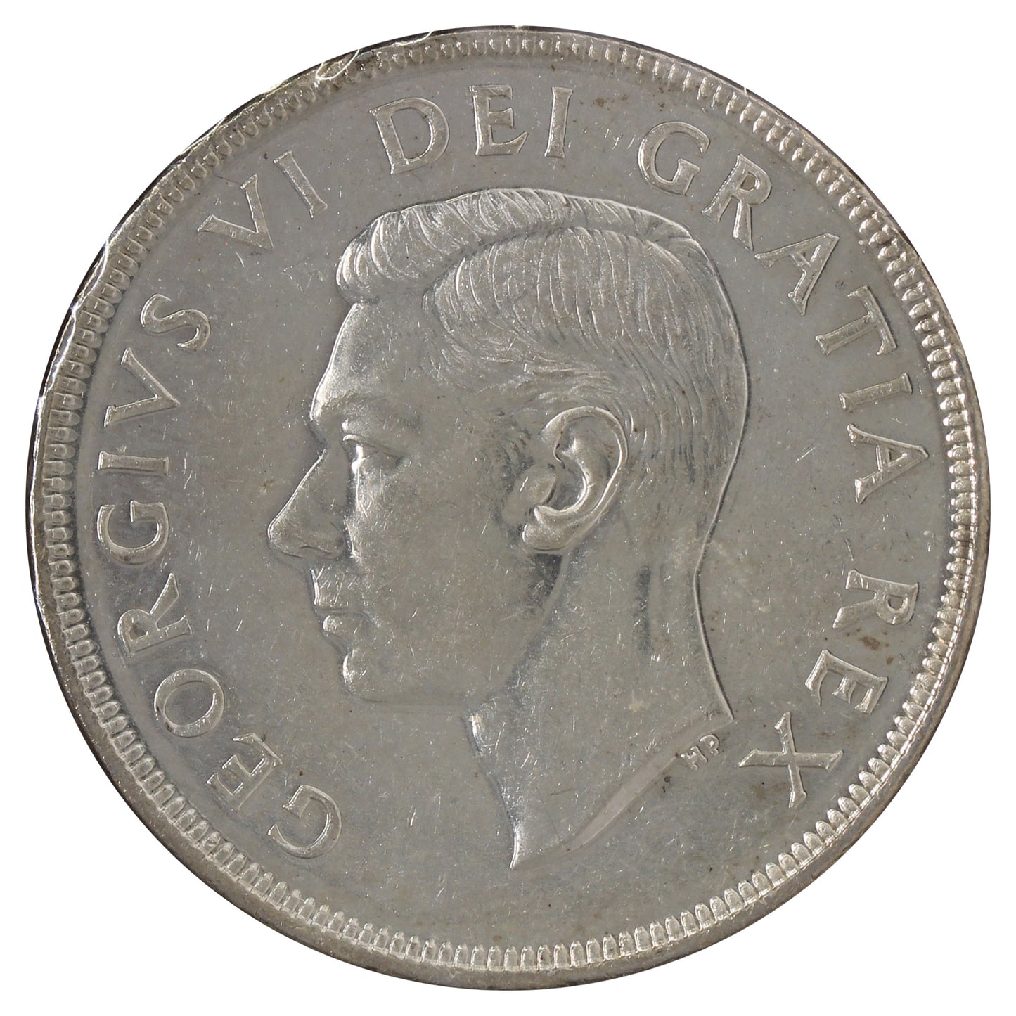 1950 Canada Dollar Extra Fine (EF-40) Scratched, Cleaned, or Impaired