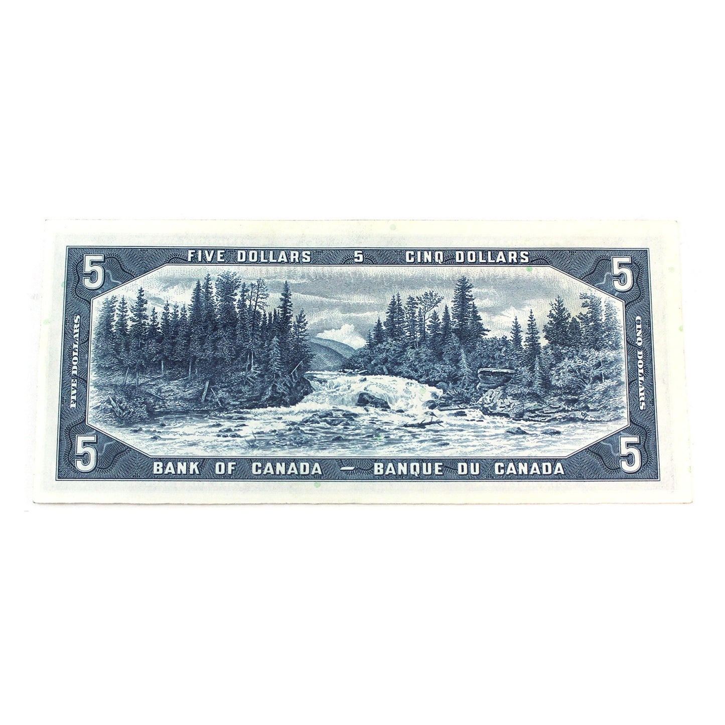 BC-39bA 1954 Canada $5 B-R, Replacement, Low Serial # *IX0000908 Legacy Certified AU55