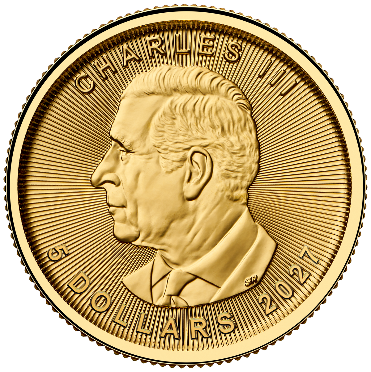 (Pre-Order) 2027 Canada $5 Treasured Gold Maple Leaf Loon Privy (Premium Bullion) 1/10oz. Pure Gold (No Tax)