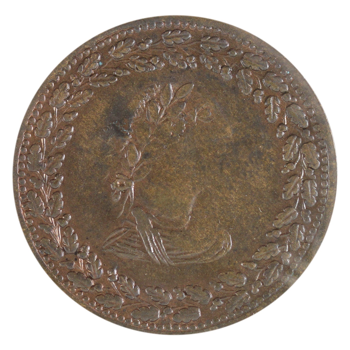 LC-48-17 1812 Lower Canada Tiffin Token UNC+ (MS62)