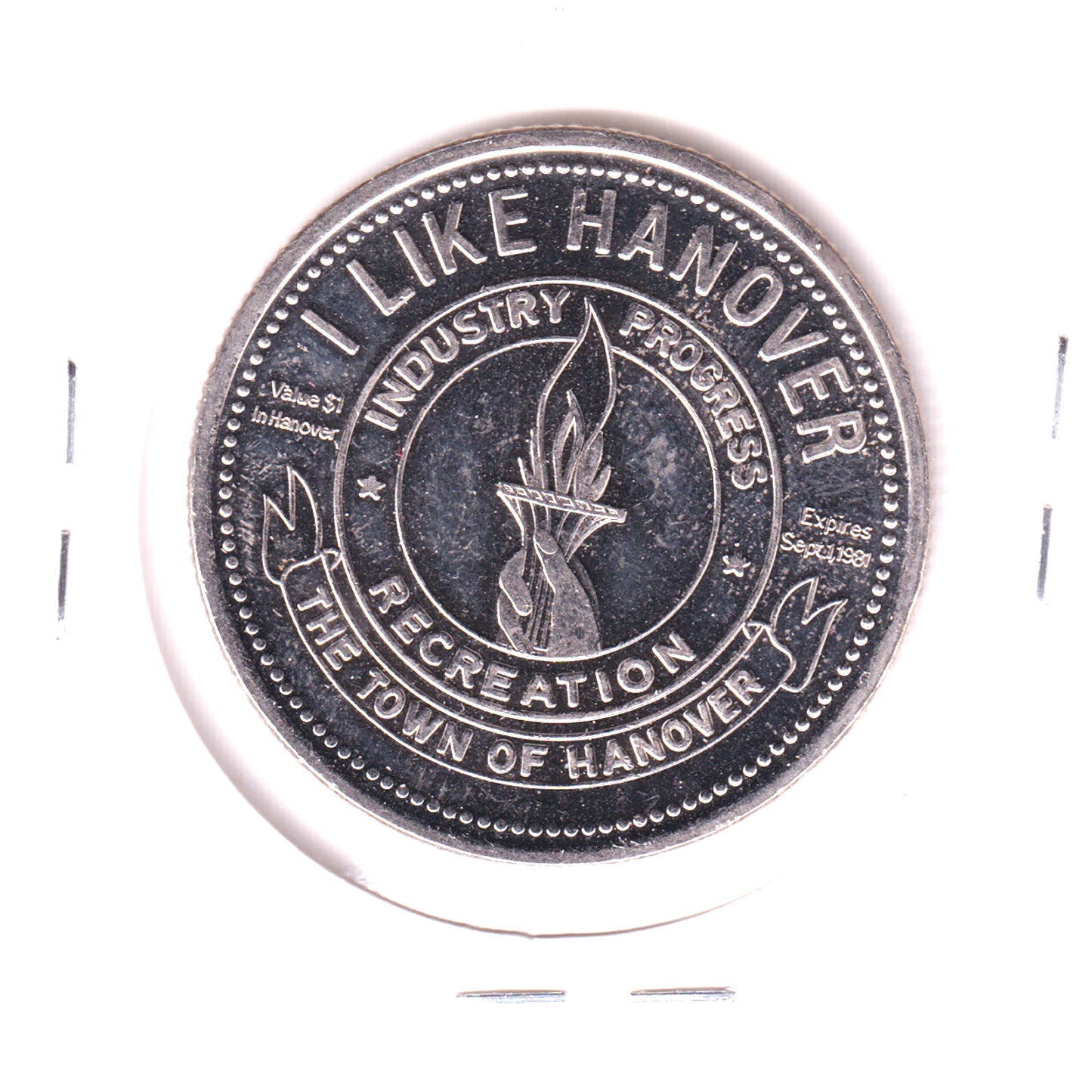 1981 Hanover, Ontario - Memory Lane Token