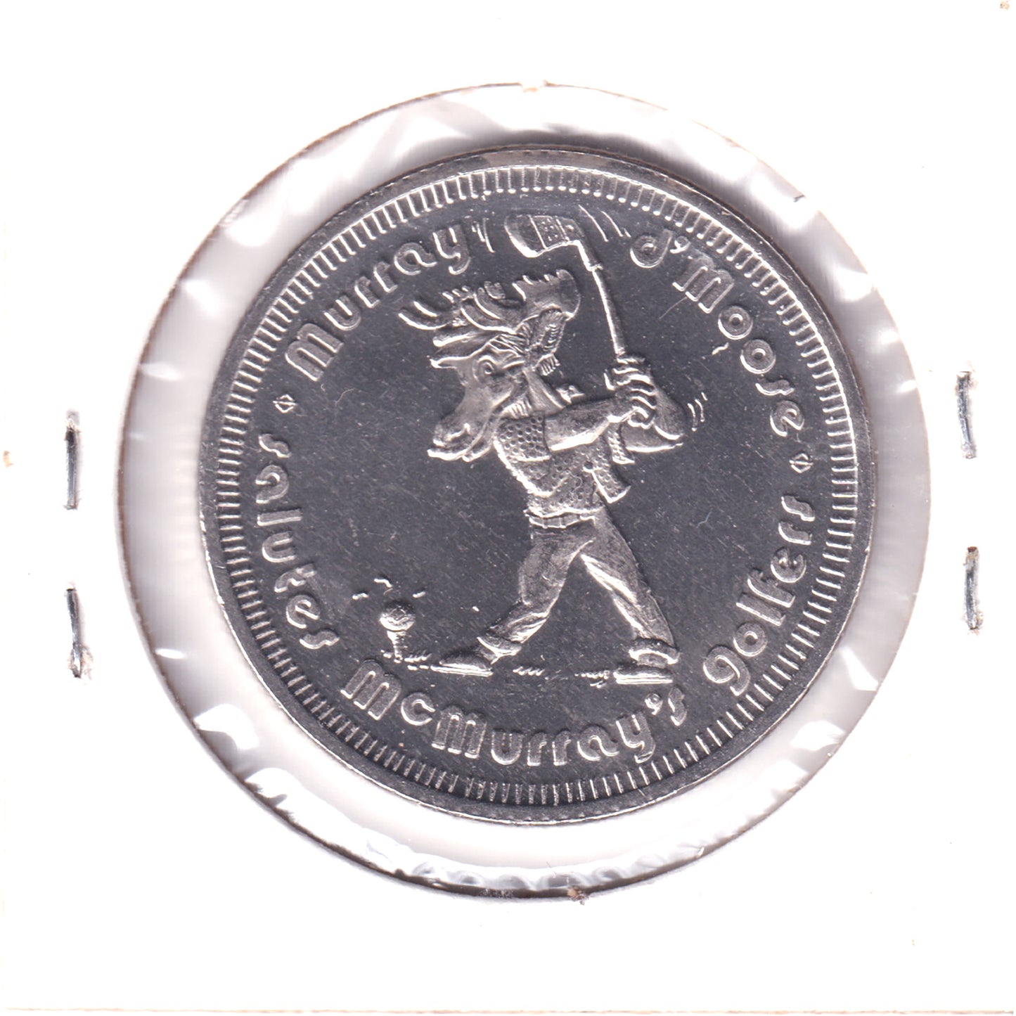 1980 Fort McMurray, AB, Trade Dollar Token