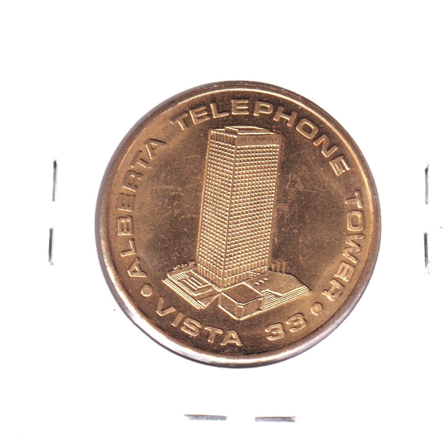 Vista 33 Alberta Telephone Tower Token