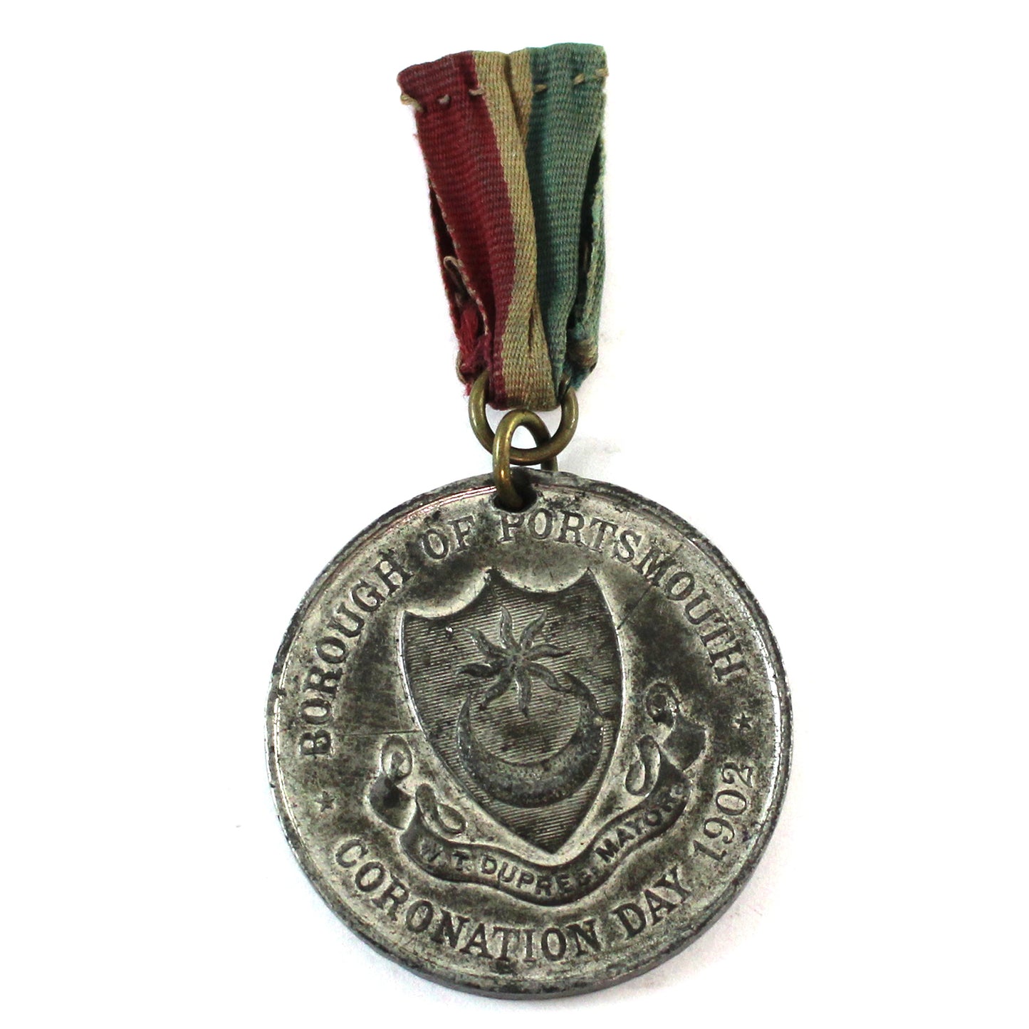 1903 Coronation Medal King Edward VII & Queen Alexandra Borough of Portsmouth