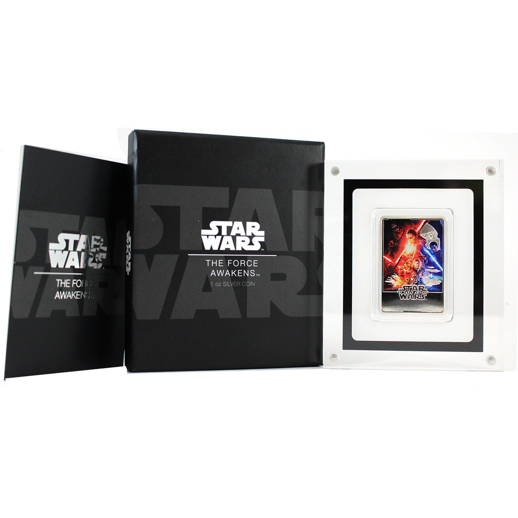 2019 Niue $2 Star Wars The Force Awakens 1oz .999 Fine Silver Coin (No Tax)