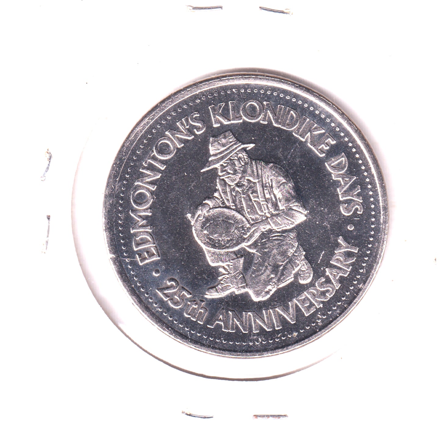 1986 Edmonton, AB 25th Anniversary Klondike Days Token