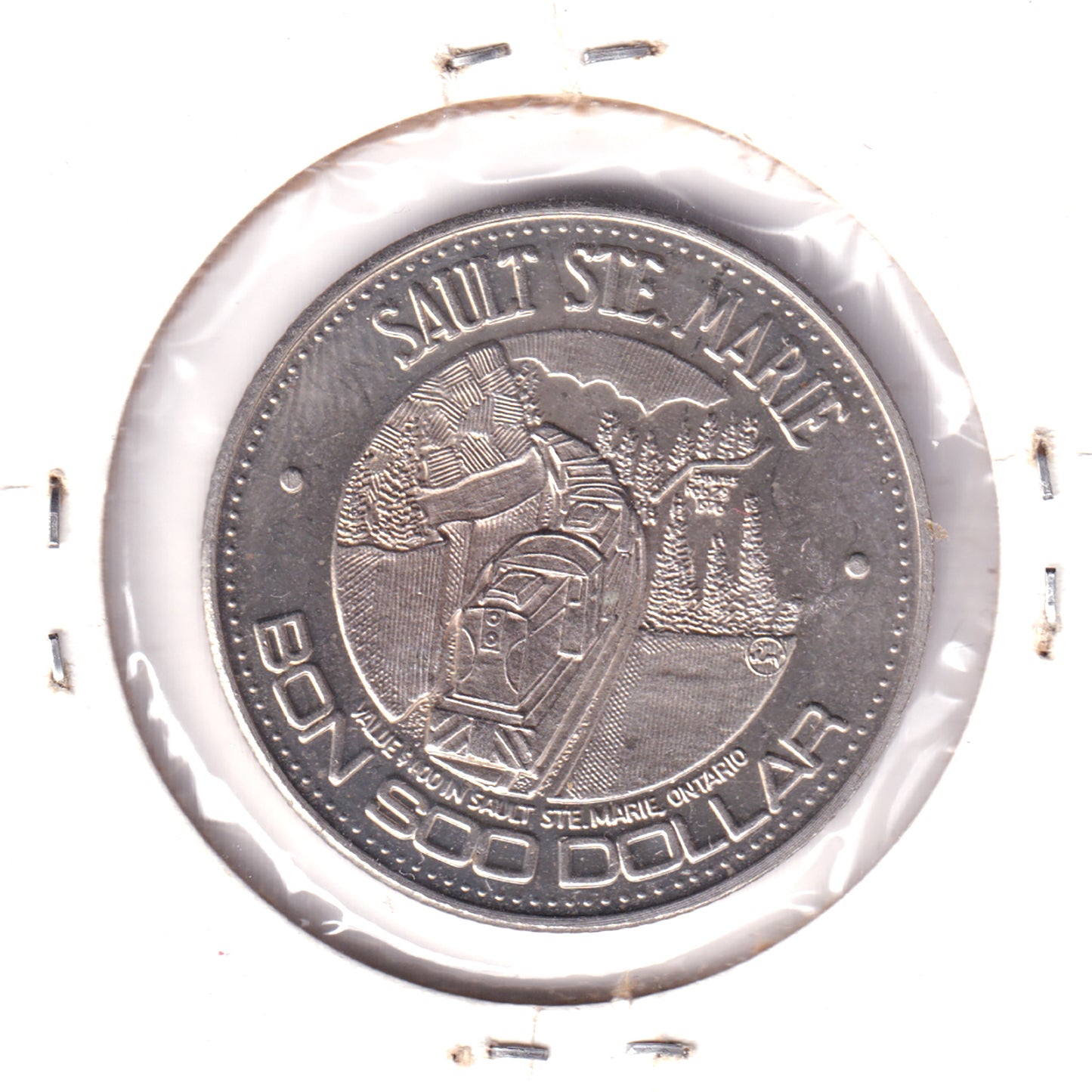 1976 Sault Ste. Marie, ON Bon Soo Dollar Token