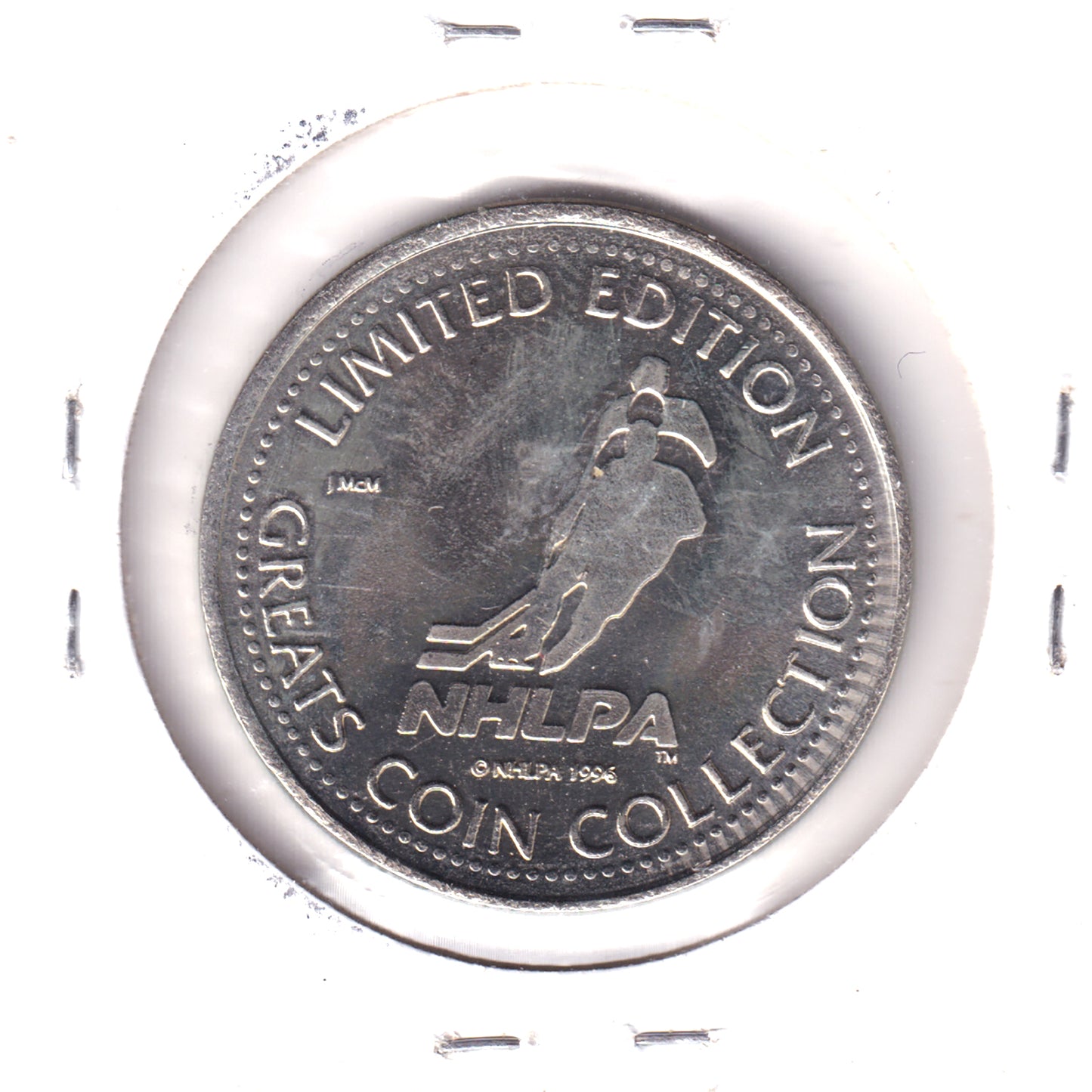 1997 NHLPA Hockey Greats #9 Paul Kariya Token