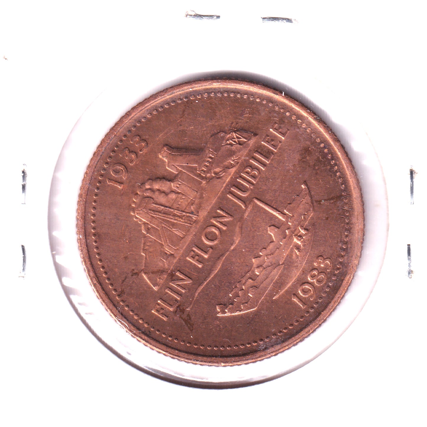 1983 Flin Fion Diamond Jubilee Token