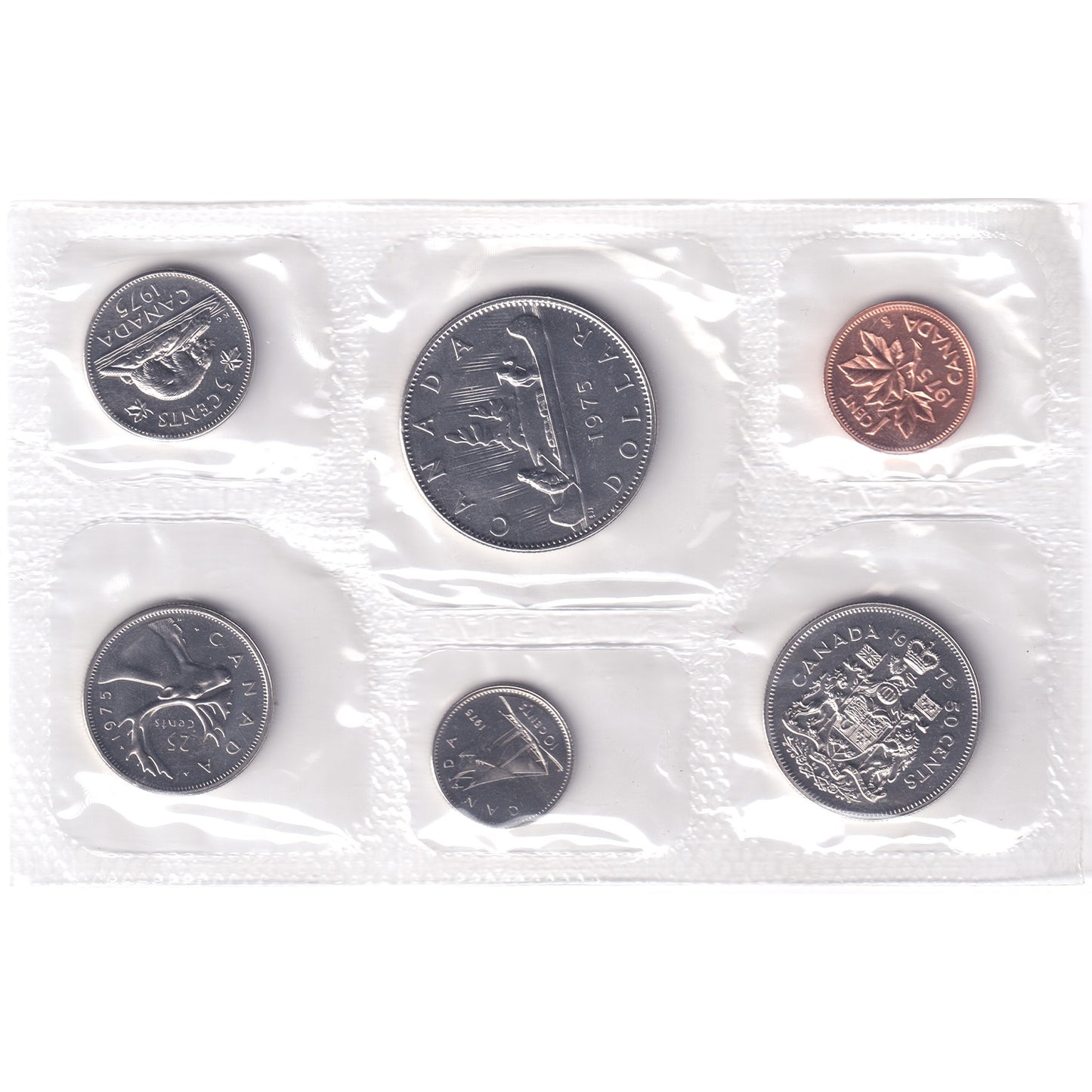 1975 Canada Proof Like Set In Pliofilm