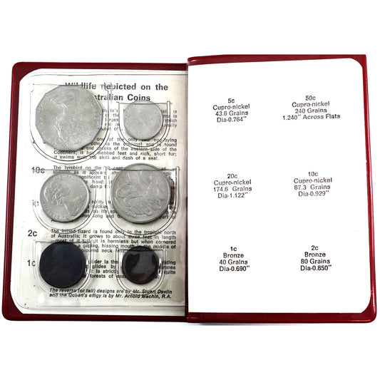 1969 Royal Australian Mint Uncirculated Coin Set