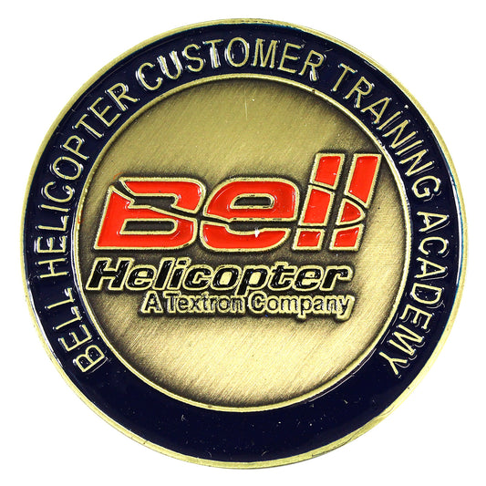 2008 Bell Helicopter-We Train The World Challenge Coin